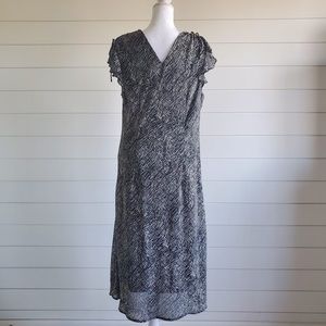 A WILD THYME dress,‎ black&white, size 16
